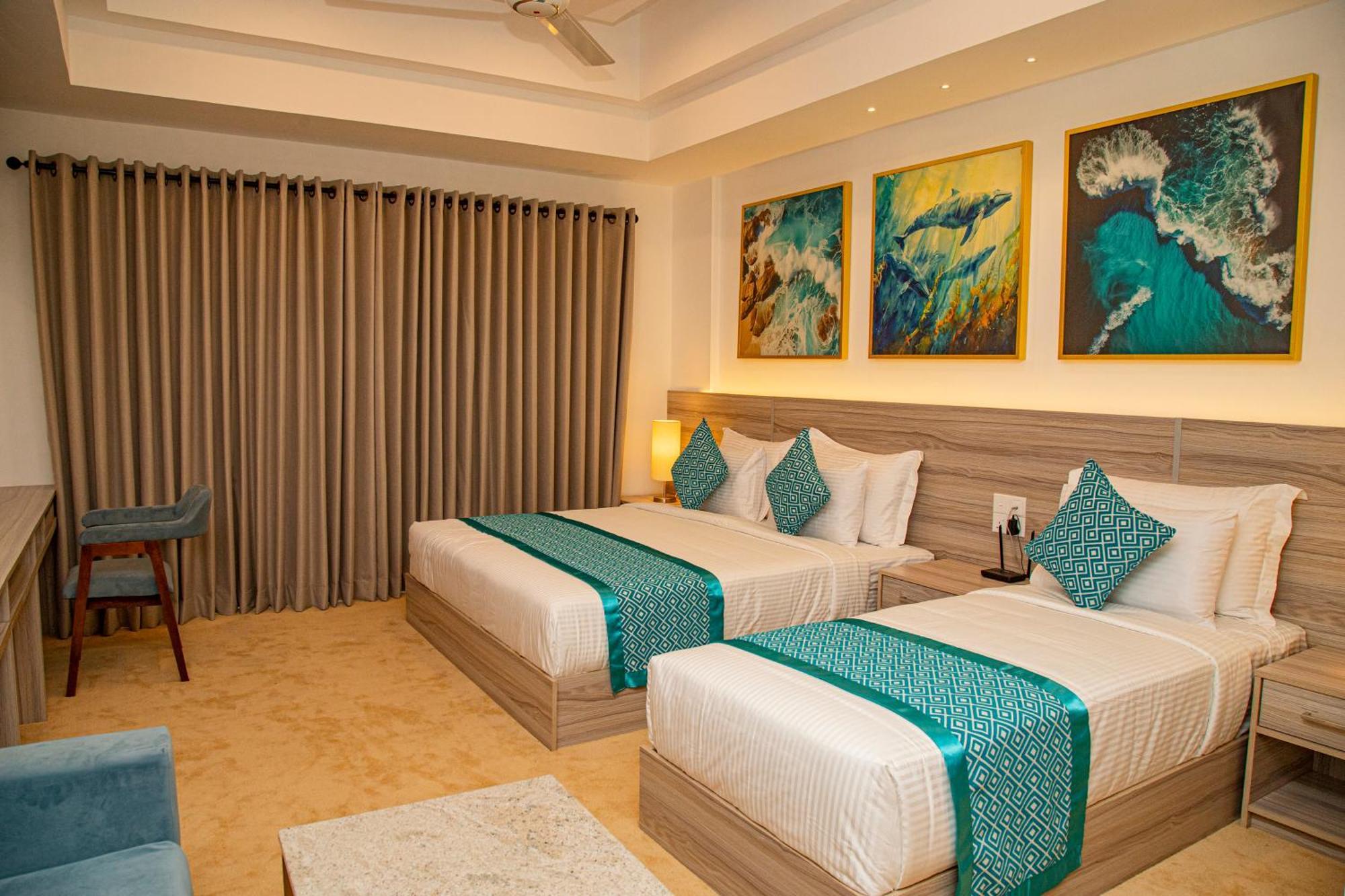 Negombo Ocean Breeze - Bliss On The Beach Luxury Apartments By Serendib Vacation Ngoại thất bức ảnh